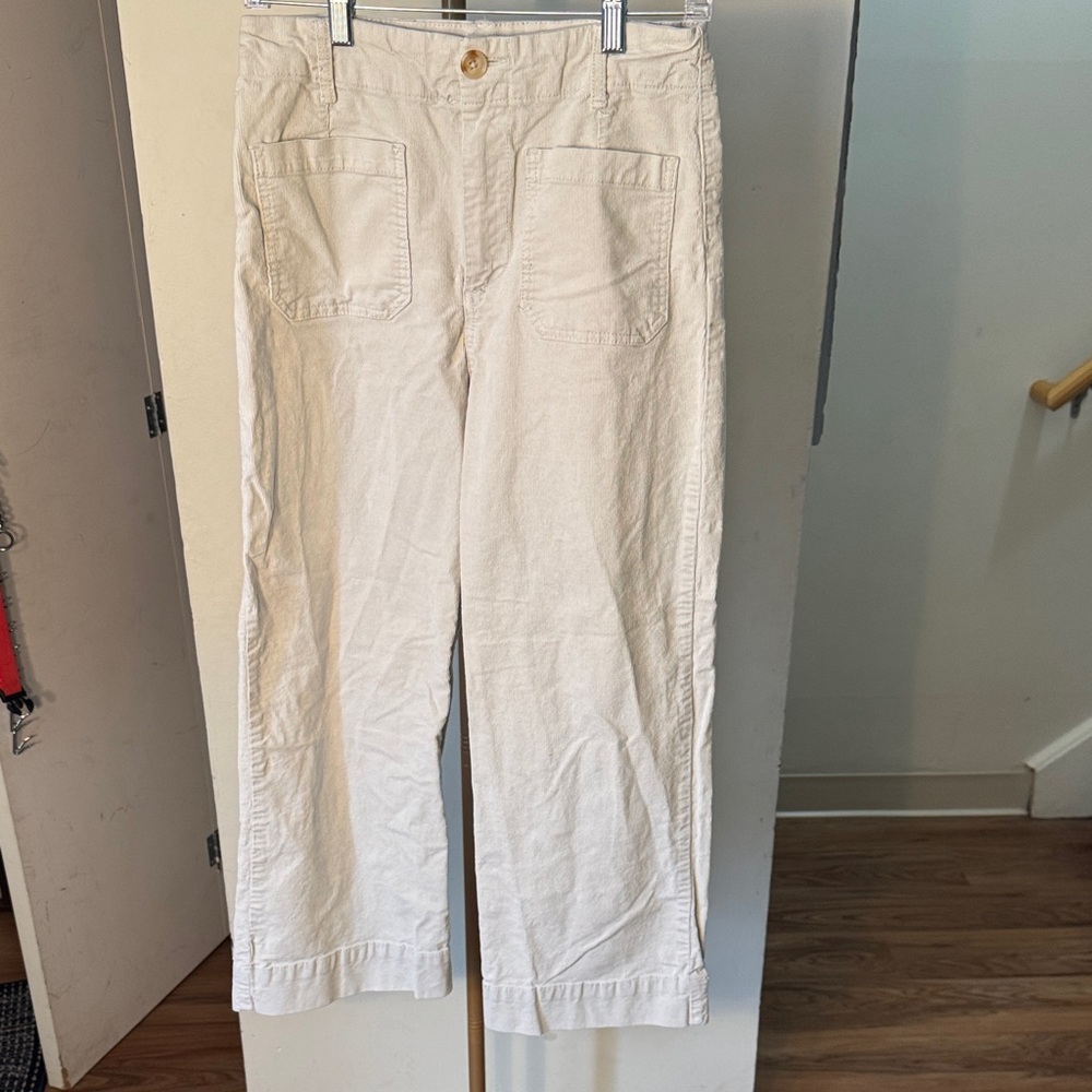 Avec Les Filles Women’s Light Beige Cargo Pants